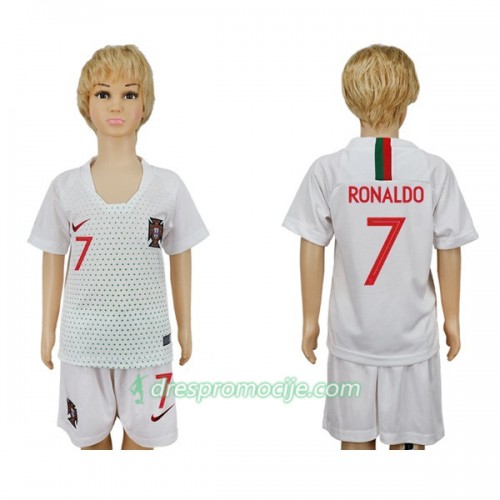 Portugal Dres Ronaldo 7 Dječji Gostujući Svjetsko prvenstvo 2018 Portugal Dres Ronaldo 7 Dječji Gostujući Svjetsko prvenstvo 2018